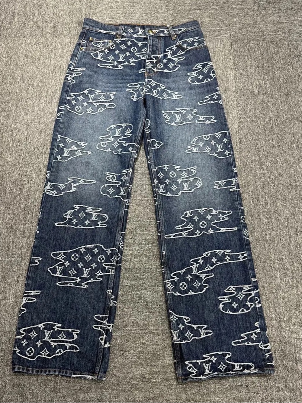 Louis Vuitton Denim Skate Pants